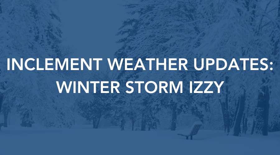 Inclement Weather Updates Winter Storm Izzy City of Hickory